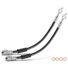 2 Pcs Rear Brake Hydraulic Hose for 2009-2013 Mazda 6