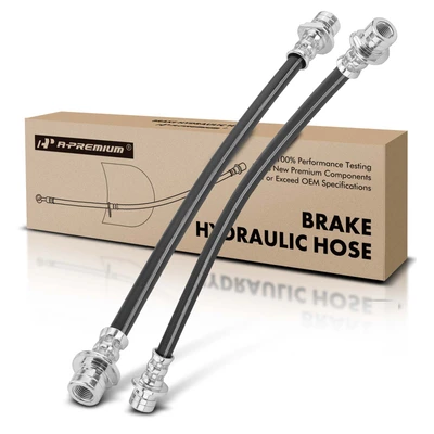 2 Pcs Rear Brake Hydraulic Hose