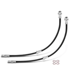 2 Pcs Rear Brake Hydraulic Hose for 2001-2006 Mitsubishi Montero