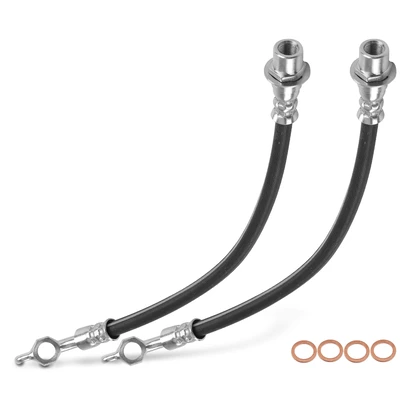 2 Pcs Rear Brake Hydraulic Hose