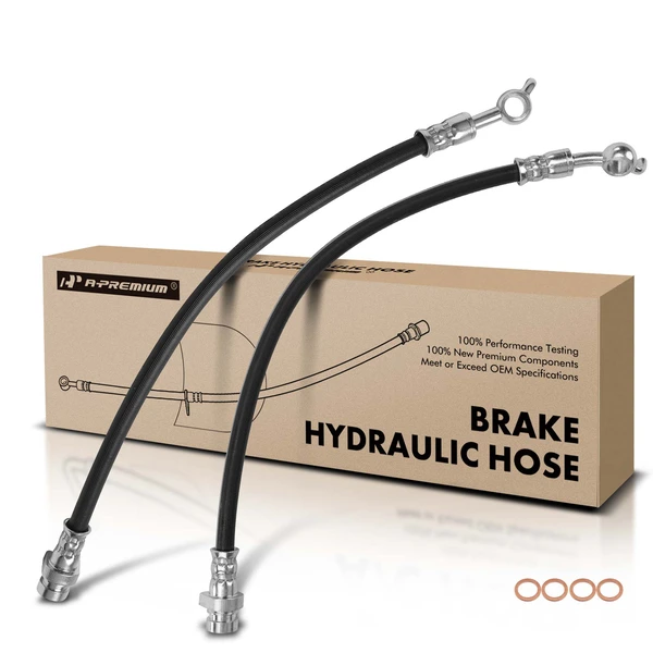 2 Pcs Rear Brake Hydraulic Hose for 2011-2016 Kia Sportage