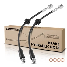 2 Pcs Front Brake Hydraulic Hose