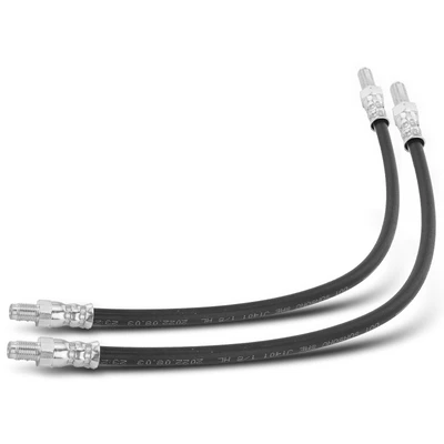 2 Pcs Front Brake Hydraulic Hose