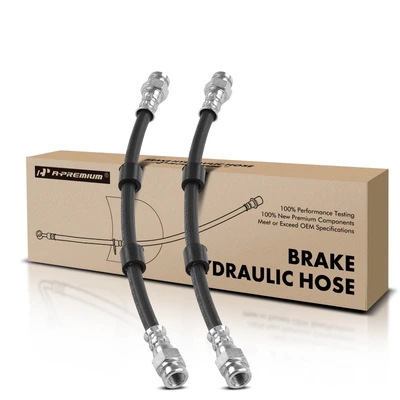 2 Pcs Rear Brake Hydraulic Hose