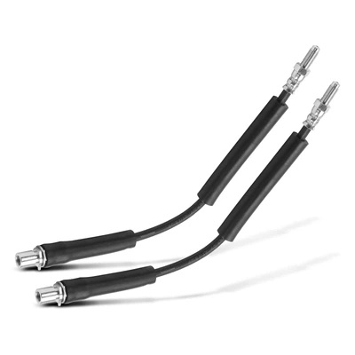 2 Pcs Rear Brake Hydraulic Hose