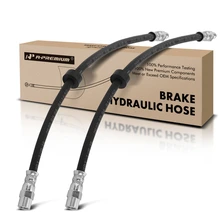2 Pcs Front Brake Hydraulic Hose for 1995-1997 Volvo 960
