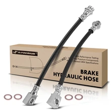 2 Pcs Rear Brake Hydraulic Hose