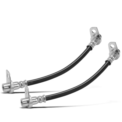 2 Pcs Rear Inner Brake Hydraulic Hose