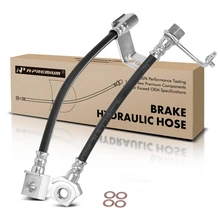 2 Pcs Rear Brake Hydraulic Hose for 2000-2005 Ford Excursion
