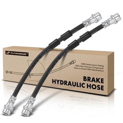 2 Pcs Rear Brake Hydraulic Hose