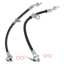 2 Pcs Rear Brake Hydraulic Hose