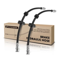 2 Pcs Front Brake Hydraulic Hose for 1992-1995 Volkswagen EuroVan