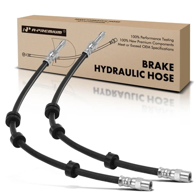 2 Pcs Front Brake Hydraulic Hose