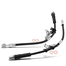 2 Pcs Front Brake Hydraulic Hose