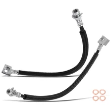 2 Pcs Front Brake Hydraulic Hose for 1998-2005 Freightliner FS65