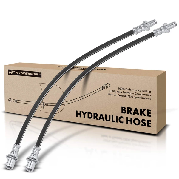 2 Pcs Rear Brake Hydraulic Hose for 1986-1995 Toyota Pickup