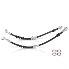 2 Pcs Front Brake Hydraulic Hose for 1995-1996 1999-2002 INFINITI G20