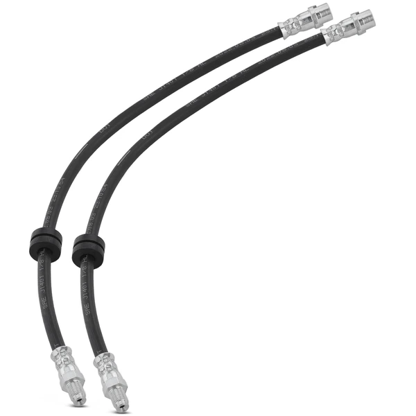 2 Pcs Front Brake Hydraulic Hose for 1993-1995 BMW 320i