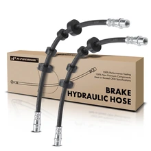 2 Pcs Front Brake Hydraulic Hose