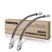 2 Pcs Rear Outer Brake Hydraulic Hose for 2009-2015 Mitsubishi Lancer