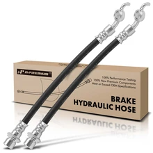 2 Pcs Rear Brake Hydraulic Hose
