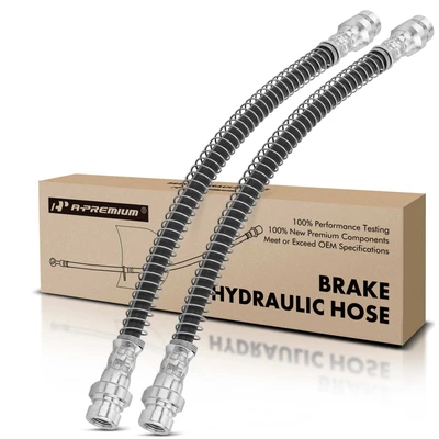 2 Pcs Brake Hydraulic Hose