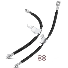 2 Pcs Front Brake Hydraulic Hose