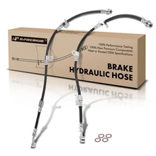 2 Pcs Front Brake Hydraulic Hose