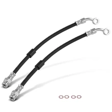2 Pcs Rear Brake Hydraulic Hose