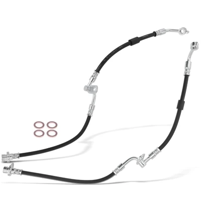 2 Pcs Front Brake Hydraulic Hose