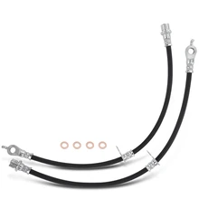 2 Pcs Front Brake Hydraulic Hose