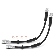 2 Pcs Rear Brake Hydraulic Hose for 2002-2008 Jaguar X-Type