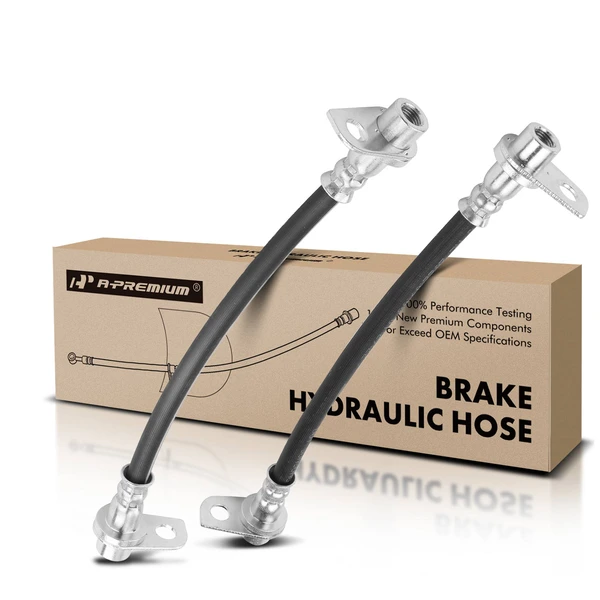 2 Pcs Brake Hydraulic Hose for Dodge Caliber Jeep Compass