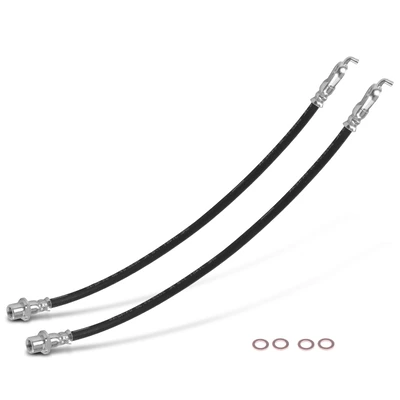 2 Pcs Rear Brake Hydraulic Hose