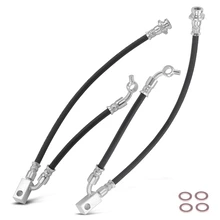 2 Pcs Front Brake Hydraulic Hose for 2002-2006 INFINITI Q45