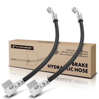 2 Pcs Rear Brake Hydraulic Hose