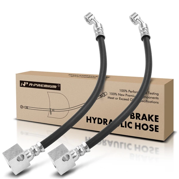 2 Pcs Rear Brake Hydraulic Hose for INFINITI M45 2003-2004 V8 4.5L