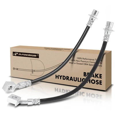 2 Pcs Rear Brake Hydraulic Hose