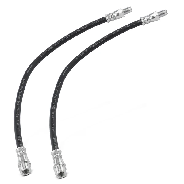 2 Pcs Front Brake Hydraulic Hose for Mercedes-Benz CL500 CL55 AMG CL600 2000-2006