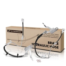 2 Pcs Rear Brake Hydraulic Hose for 2006-2007 Chrysler Town & Country