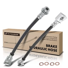 2 Pcs Rear Brake Hydraulic Hose