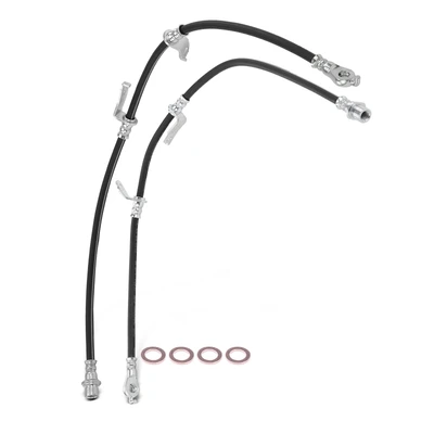 2 Pcs Front Brake Hydraulic Hose