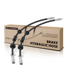 2 Pcs Front Brake Hydraulic Hose