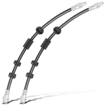 2 Pcs Front Brake Hydraulic Hose for 2007-2016 Volvo S80