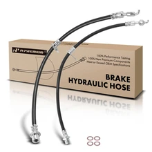 2 Pcs Front Brake Hydraulic Hose for 2009-2017 Lexus LS460