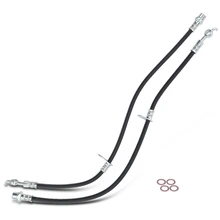 2 Pcs Rear Brake Hydraulic Hose