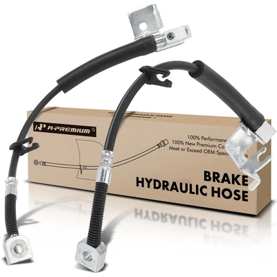 2 Pcs Rear Brake Hydraulic Hose