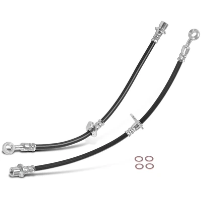 2 Pcs Rear Brake Hydraulic Hose