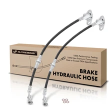 2 Pcs Rear Brake Hydraulic Hose for 1991-1995 Toyota MR2