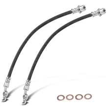 2 Pcs Rear Brake Hydraulic Hose for 2006-2015 Lexus IS250